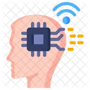 Ai Head Brain Icon