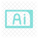 Ai Illustrator File Format Icon