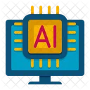 Ai Ai Robot Robotics Icon