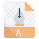 Ai Design Graphic Icon