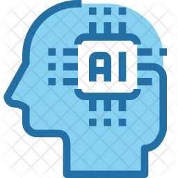 Ai Icon - Download in Colored Outline Style