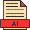 Ai Document Extension Icon