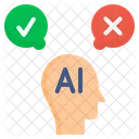 Ai Decision Choice Innovation Artificial Intelligence Marketing Learning アイコン