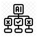 Ai Algorithm Data Processing Deep Learning Icon