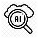 Analise De Ia Aprendizado De Maquina Processamento De Dados Icon