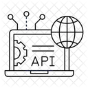 Ai Api Desenvolvimento De Software Aprendizado De Maquina Ícone