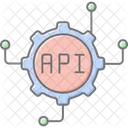 Ai Api Lineal Color Icon Icon