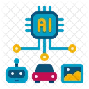 Ai Application Artificial Intelligence Ai Icon