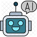 Ai Assistant Info Center Artificial Intelligence Icon