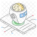 Ai Assistant Device Robotics Icon