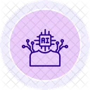Ai assistant  Icon