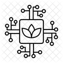 AI-based Disease Detection  Icon