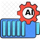 Ai Charging Mobile Battery Power Storage Icon