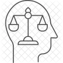 Ai Bias Mitigation Thinline Icon Icon