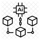 Ai Blockchain  Icon