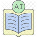 Ai Book Technology Icon