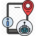 Asistente Virtual Centro De Informacion Asistente De Ai Chatbot Automatizacion Asistente Digital Tecnologia Inteligente Ayuda Virtual Reconocimiento De Voz Icono