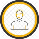 Virtual Assistant Info Center Ai Assistant Chatbot Automation Digital Assistant Smart Technology Virtual Help Voice Recognition Icon