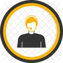Virtual Assistant Info Center Ai Assistant Chatbot Automation Digital Assistant Smart Technology Virtual Help Voice Recognition Icon