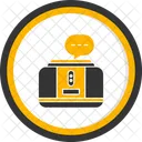 Virtual Assistant Info Center Ai Assistant Chatbot Automation Digital Assistant Smart Technology Virtual Help Voice Recognition Icon
