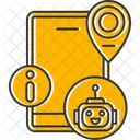 Virtual Assistant Info Center Ai Assistant Chatbot Automation Digital Assistant Smart Technology Virtual Help Voice Recognition Icon