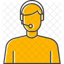 Virtual Assistant Info Center Ai Assistant Chatbot Automation Digital Assistant Smart Technology Virtual Help Voice Recognition Icon