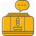 Virtual Assistant Info Center Ai Assistant Chatbot Automation Digital Assistant Smart Technology Virtual Help Voice Recognition Icon