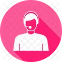 Virtual Assistant Info Center Ai Assistant Chatbot Automation Digital Assistant Smart Technology Virtual Help Voice Recognition Icon