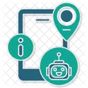Virtual Assistant Info Center Ai Assistant Chatbot Automation Digital Assistant Smart Technology Virtual Help Voice Recognition Icon