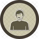 Virtual Assistant Info Center Ai Assistant Chatbot Automation Digital Assistant Smart Technology Virtual Help Voice Recognition Icon