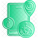 Virtual Assistant Info Center Ai Assistant Chatbot Automation Digital Assistant Smart Technology Virtual Help Voice Recognition Icon
