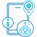 Virtual Assistant Info Center Ai Assistant Chatbot Automation Digital Assistant Smart Technology Virtual Help Voice Recognition Icon