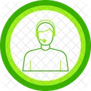 Virtual Assistant Info Center Ai Assistant Chatbot Automation Digital Assistant Smart Technology Virtual Help Voice Recognition Icon