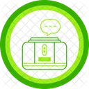 Virtual Assistant Info Center Ai Assistant Chatbot Automation Digital Assistant Smart Technology Virtual Help Voice Recognition Icon