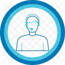 Virtual Assistant Info Center Ai Assistant Chatbot Automation Digital Assistant Smart Technology Virtual Help Voice Recognition Icon