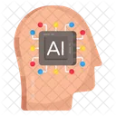 Artificial Brain Ai Mind Artificial Intelligence Icon