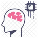 Technology Ai Brain Icon