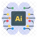 Machine Learning Ai Brain Artificial Intelligence Icon