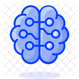 Ai Brain Icon - Download in Dualtone Style