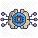 Ai Brain Chip  Icon