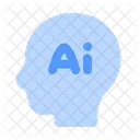 Ai Brain Artificial Intelligence Neural Network Icon