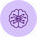 Ai Brain Pentaglow Icon