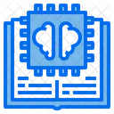 Brain Processor Book Icon