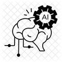 AI Brain  Icon
