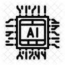 Ai Chip  Icon