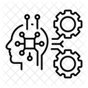 Ai Chip Microchip Intelligence Icon