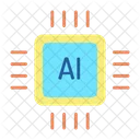 Iai Chip Ai Chip Artificial Intelligence Chip Icône