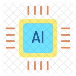 Ai chip  Ícone