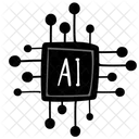 Ai Robot Chip Icon