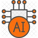 Ai Artificial Brain Icon